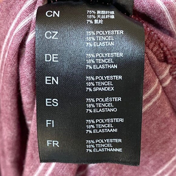 Kuhl Womens Lisette Short Sleeve V-Neck Henley Shirt Size M Striped Tee UPF 50+ - Picture 10 of 15